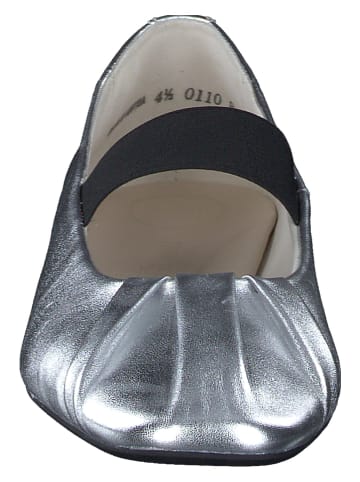Paul Green Leder-Spangenballerinas in Silber