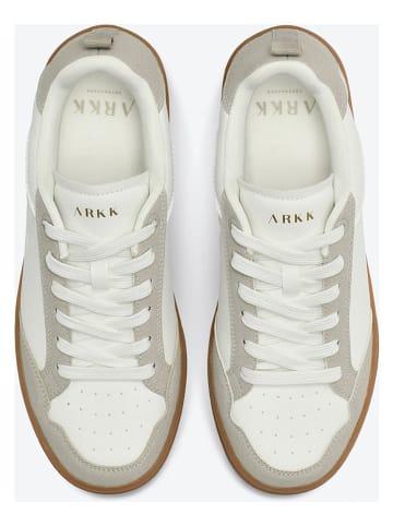 ARKK Copenhagen Sneakersy "Visuklass S" w kolorze biało-szarym