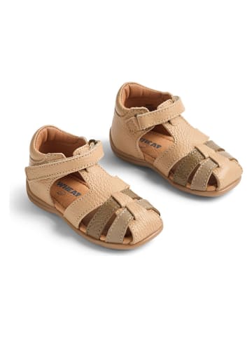 Wheat Leren enkelsandalen "Robbie" beige