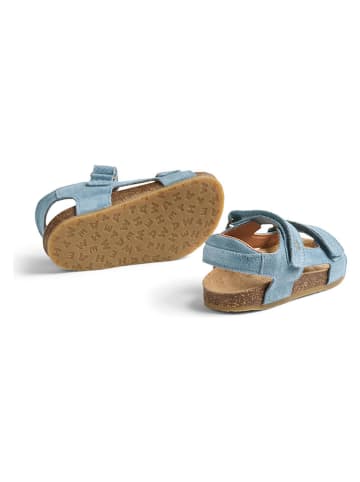 Wheat Leren sandalen "Corey" lichtblauw