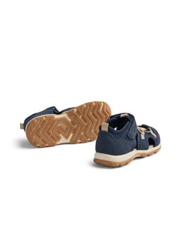 Wheat Leren enkelsandalen "Mingi" donkerblauw