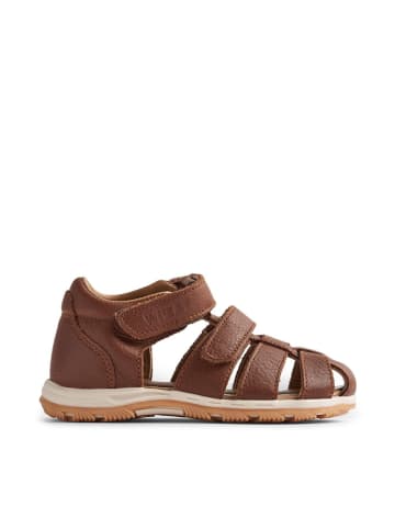 Wheat Leren enkelsandalen bruin