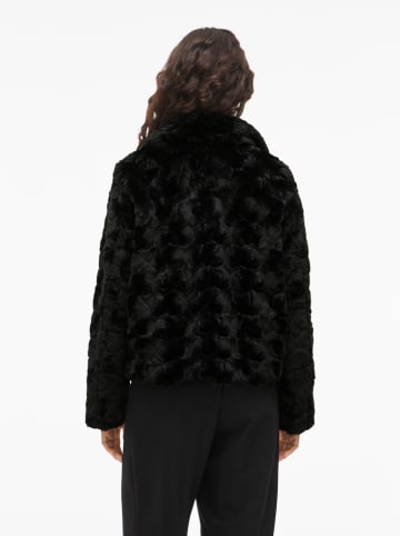 Vila Kunstpelzjacke "VIDORTE" in Schwarz