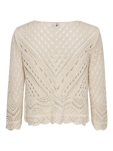 JDY Sweter "Jdynew" w kolorze kremowym