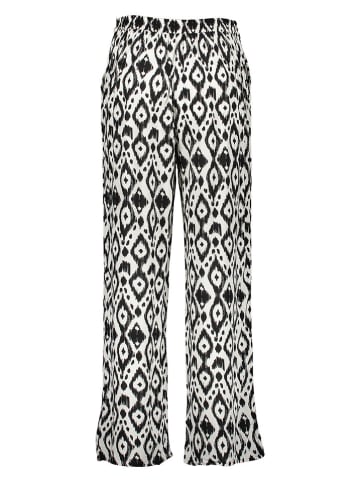 ONLY Broek crème/zwart