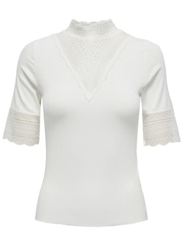 ONLY Koszulka w kolorze białym