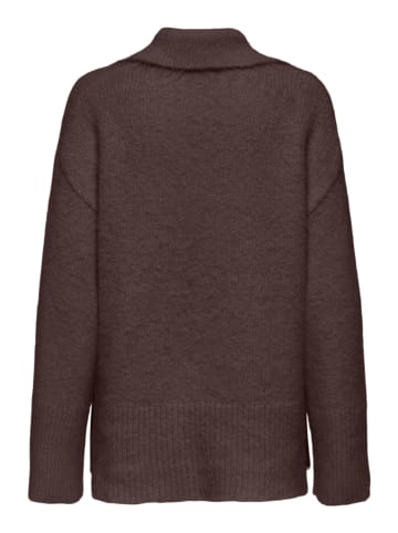 ONLY Sweter w kolorze brązowym