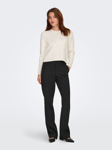 JDY Pullover "Pearl" in Creme