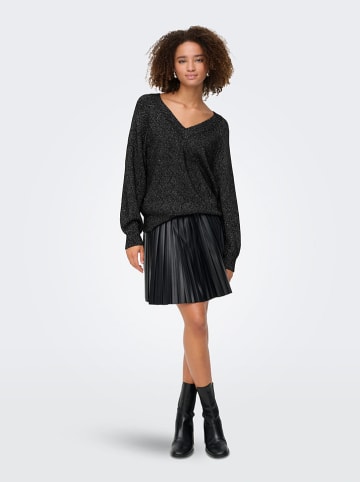 JDY Sweter "Aspen" w kolorze antracytowym