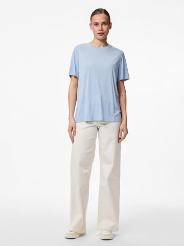 Pieces Shirt "Anora" lichtblauw