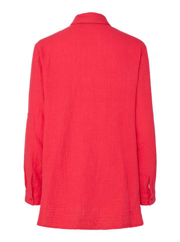 Pieces Bluse "Sastina" in Rot