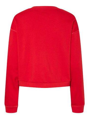Pieces Sweatshirt "Foya" in Rot