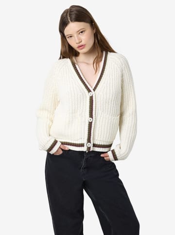 Noisy may Cardigan in Creme/ Khaki