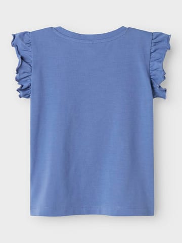 name it Shirt "Hadia" blauw/meerkleurig