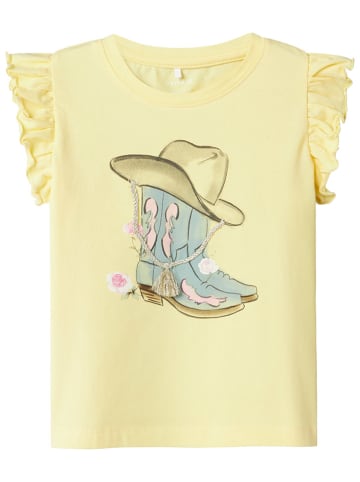 name it Shirt "Hadia" geel/meerkleurig