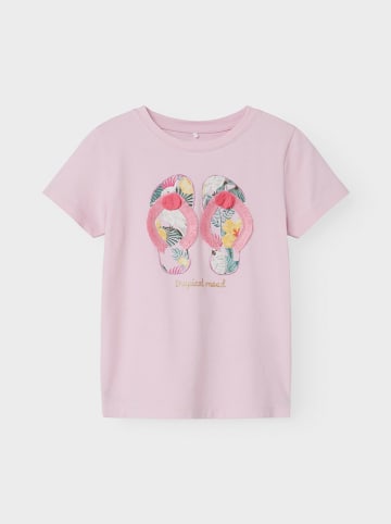 name it 2er-Set: Shirts in Rosa/ Creme