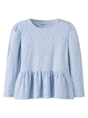 name it Longsleeve "Tenna" lichtblauw