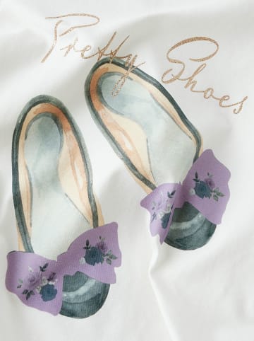 name it Longsleeve "Sanna" in Weiß/ Lila