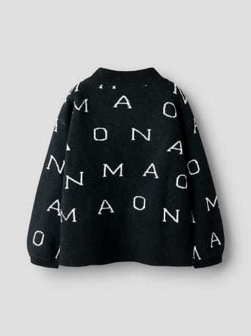 name it Pullover "Pneif" in Schwarz/ Weiß