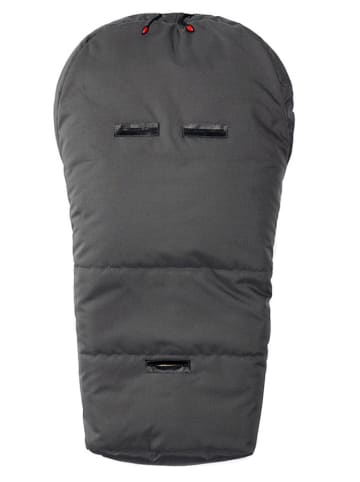 Hofbrucker Lammfell-Fußsack in Anthrazit - (L)80 x (B)34 cm