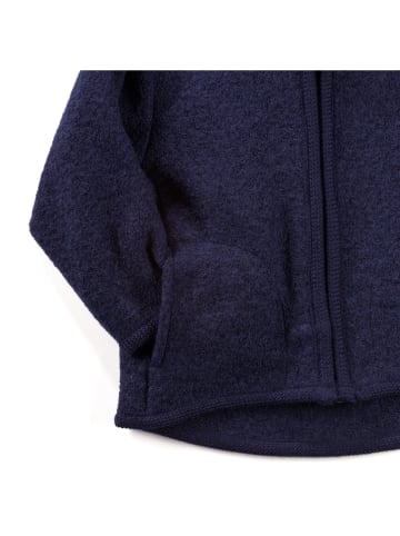 Hofbrucker Wollwalkjacke "Emil" in Dunkelblau