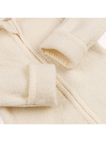 Hofbrucker Wollwalk-Overall in Creme