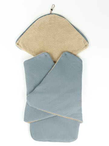 Hofbrucker Fußsack in Hellblau - (L)85 x (B)35 cm