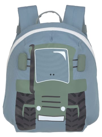 Lässig Rucksack ''Tiny Drivers - Tractor'' in Blau - (B)20 x (H)24 x (T)9,5 cm