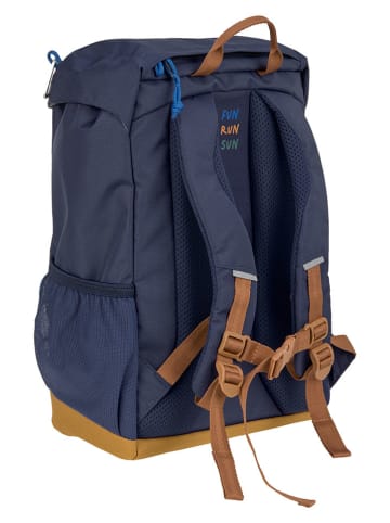 Lässig Rugzak "Adventure" donkerblauw - (B)22 x (H)32 x (D)12 cm