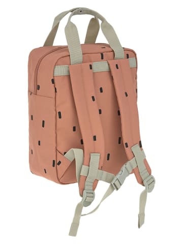 Lässig Rucksack "Happy Prints" in Orange - (L)20,5 x (B)11 x (H)27 cm