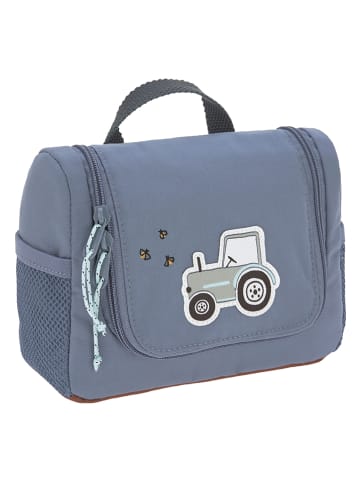 Lässig Kulturbeutel ''Adventure Tractor'' in Blau - (B)20 x (H)15 x (T)6,5 cm