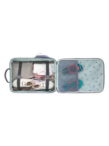 Lässig Kinderkoffer ''Adventure Tractor'' blauw - (B)29,5 x (H)46 x (D)19,5 cm