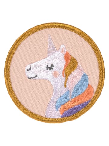 Lässig 3-delige set: patches "Unicorn" lichtroze/paars