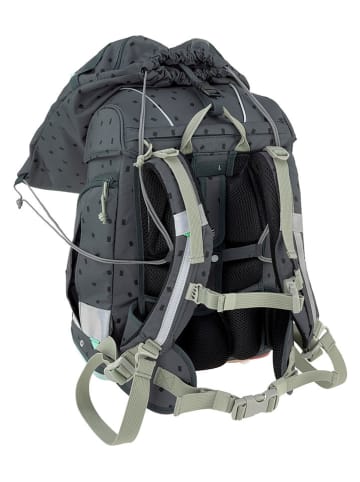 Lässig 7-delige schooltasset "Unique" antraciet