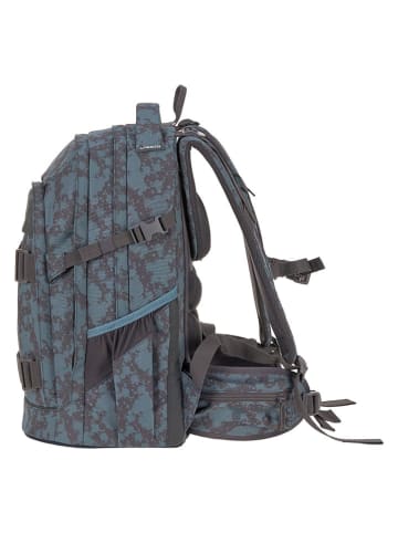 Lässig Rugzak "Bold Spots" donkerblauw/grijs - (L)28,5 x (B)23 x (H)46,5 cm