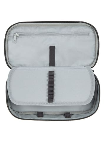 Lässig Etui "Bold Spots" donkerblauw/grijs - (L)22,5 x (B)6,5 x (H)12 cm