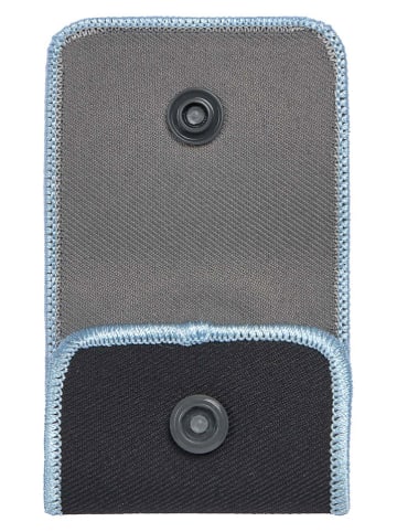 Lässig 3-delige set: patches "Music" zwart/lichtblauw