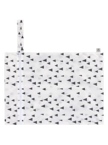 Lässig 2er-Set: Wickeltaschen ''Little Forest Fox'' in Creme/ Khaki - (L)29 x (B)40 cm