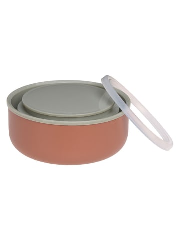 Lässig Thermohouder "Happy Prints" oranje - 350 ml