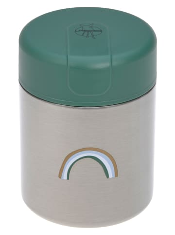 Lässig Isoleerbeker "Happy Rascals" zilverkleurig/groen - 315 ml