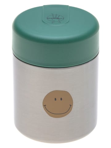 Lässig Isoleerbeker "Happy Rascals" zilverkleurig/groen - 315 ml