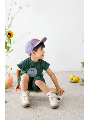 Lässig Shirt "Smile" in Grün