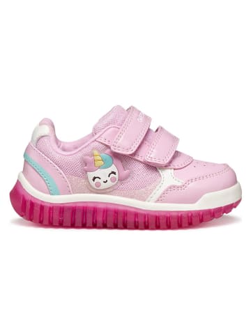 Geox Sneakersy "Lightyloo" w kolorze jasnoróżowym