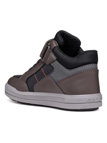 Geox Sneakersy "Arzach" w kolorze czarno-brązowym