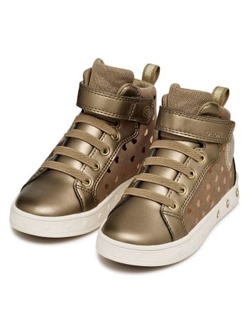 Geox Sneakersy "Skylin" w kolorze jasnobrązowym
