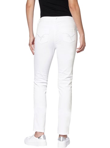 Heine Dżinsy - Slim fit - w kolorze białym