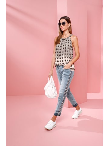 Heine Jeans-Caprihose in Grau