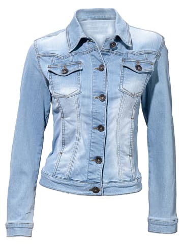 Heine Spijkerjas lichtblauw