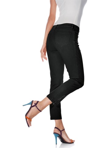 Heine Dżinsy - Mom fit - w kolorze czarnym