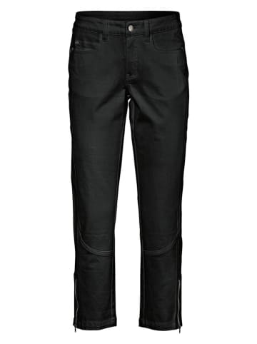 Heine Dżinsy - Mom fit - w kolorze czarnym